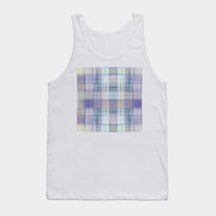 Scottish tartan pattern deconstructed Tank Top